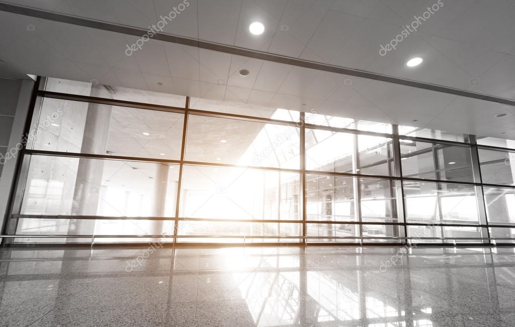 Image of windows in morden office building