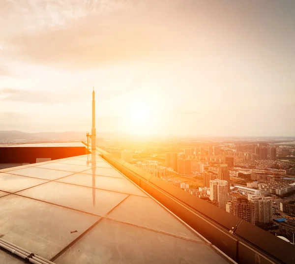 Aerial views of the city — Stock Photo, Image