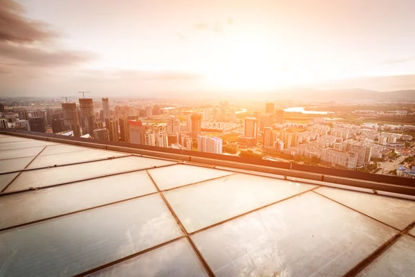 Aerial views of the city — Stock Photo, Image