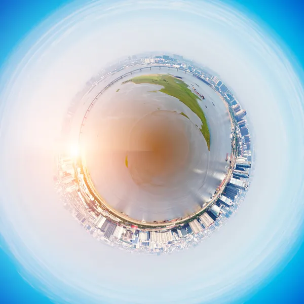 Nanchang 360 derece panorama — Stok fotoğraf