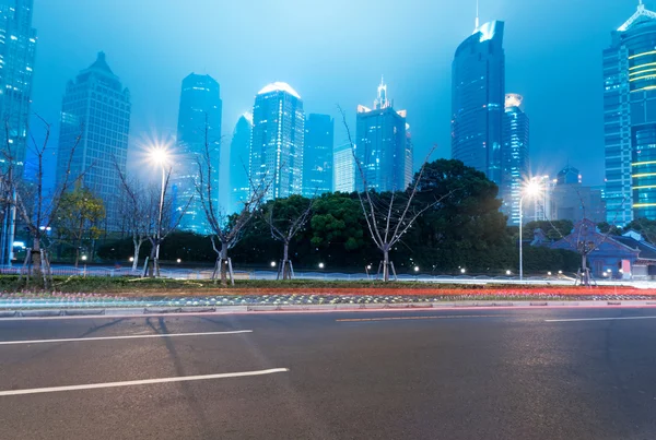 A visão noturna em shanghai — Fotografia de Stock