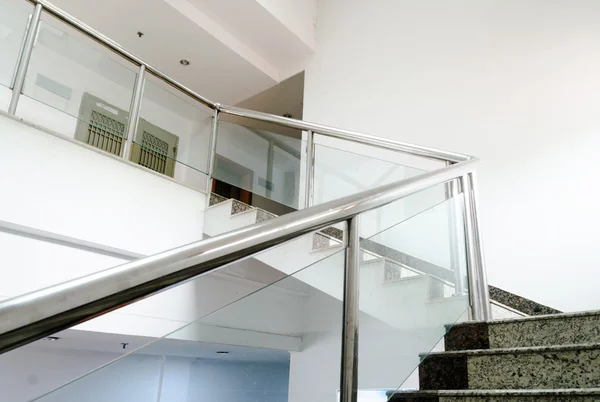 Escada giratória retangular — Fotografia de Stock