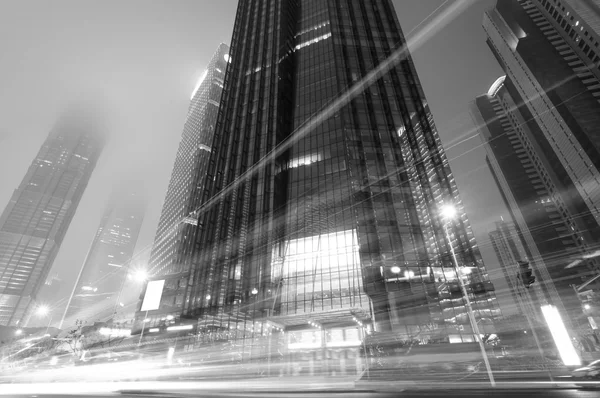 The light trails in shanghai — Stock Photo, Image