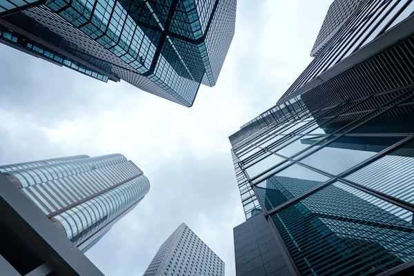 Centro de negócios moderno em Hong Kong — Fotografia de Stock