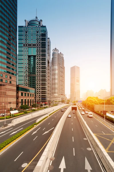 The modern building in shanghai — Stock Photo, Image