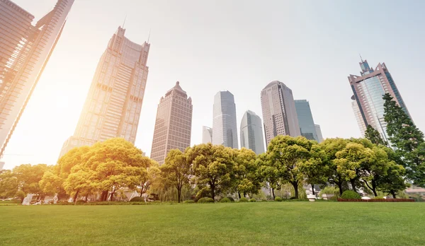 The modern building in shanghai — Stock Photo, Image