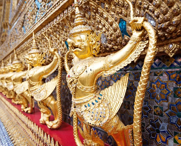 Ancient Decoration At Wat Prakaew — Stock Photo, Image