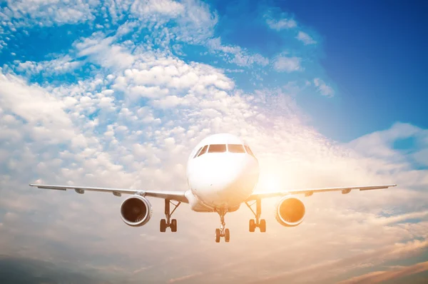 Large passenger plane — Stock Photo, Image