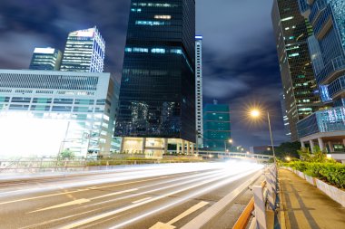 Geceleyin Hong Kong Şehri