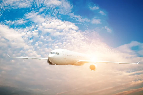 Large passenger plane — Stock Photo, Image