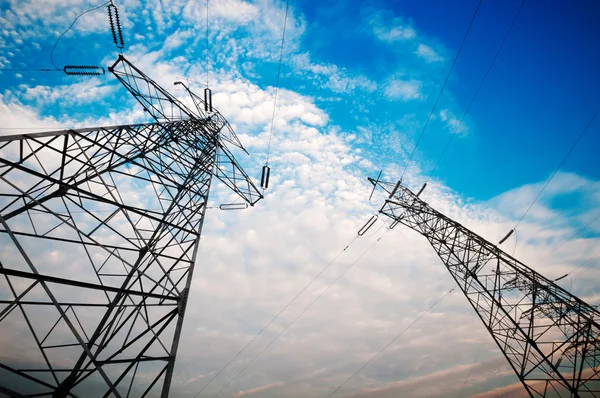 Torre de energia — Fotografia de Stock