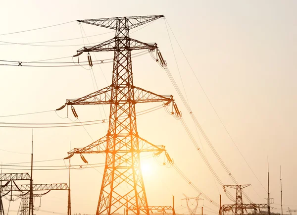 Torre de energía — Foto de Stock