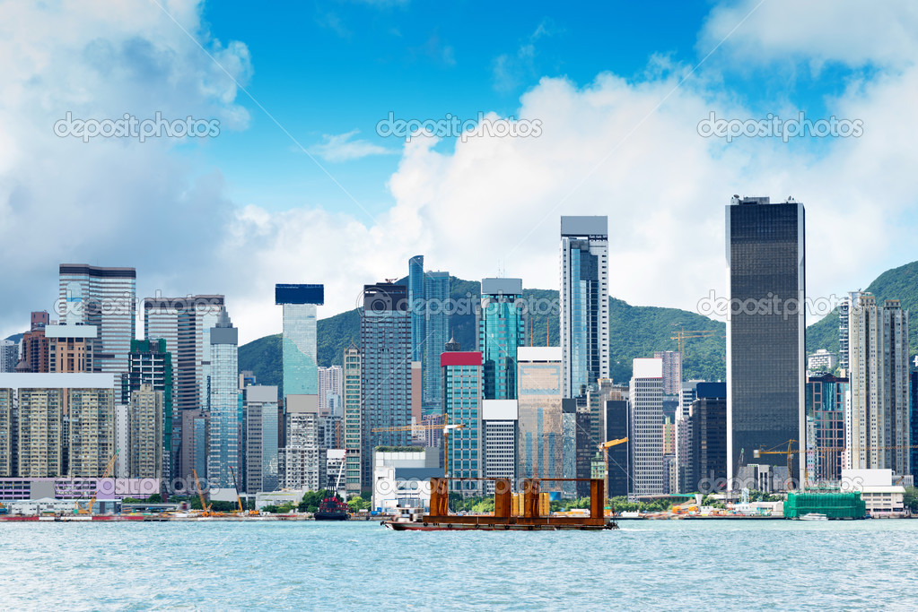 Hong Kong harbour