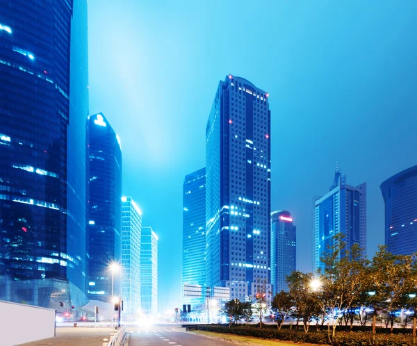 Shanghai Lujiazui Finanças — Fotografia de Stock