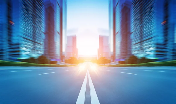 büyük şehirlerin en yoğun yolların günbatımı