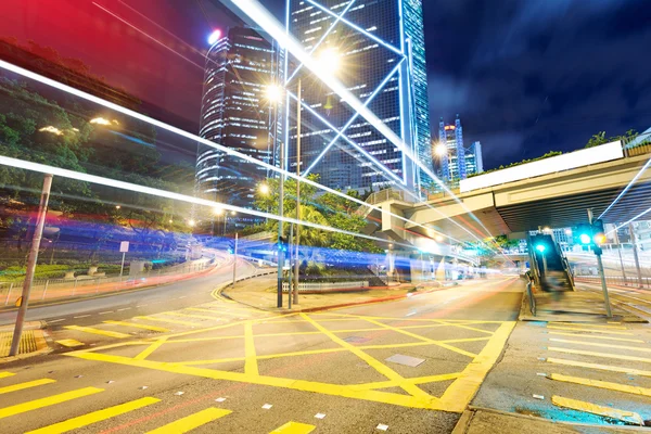 Hong kong ciudad por la noche —  Fotos de Stock