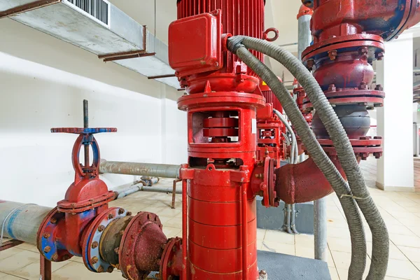 Pressure pump for running water in a building — Stock Photo, Image
