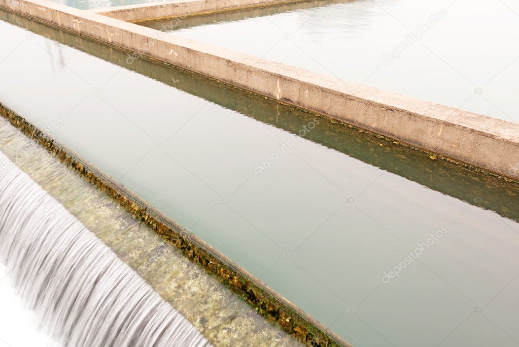 Modern urban wastewater treatment plant — Stock Photo © gjp1991 #37476923
