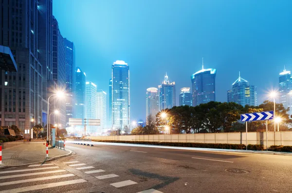 The light trails — Stock Photo, Image