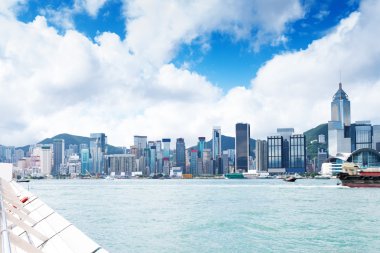 victoria Limanı, hong kong Adası iş dış görünümünü Hong kong