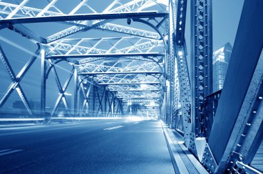 gece trafik ışıkları 