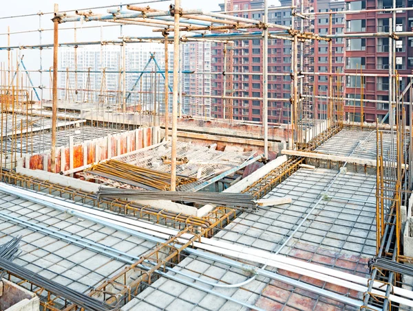 Estructura del tejado, ion de construcción — Foto de Stock