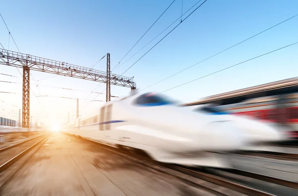 Comboio rápido — Fotografia de Stock