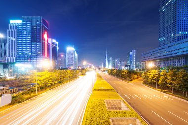 alacakaranlıkta sokak guangdong, Çin için hafif rotalar