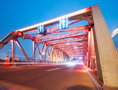 gece trafik ışıkları 