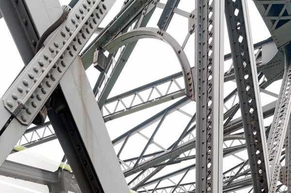 Structural steel framework