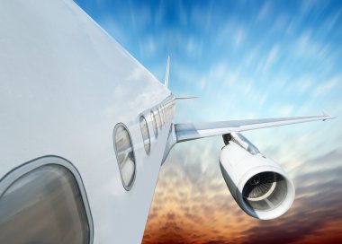 Büyük yolcu uçağı 