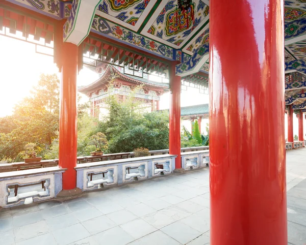 Arquitetura Histórica da China. Cidade Proibida em Beijing, China — Fotografia de Stock