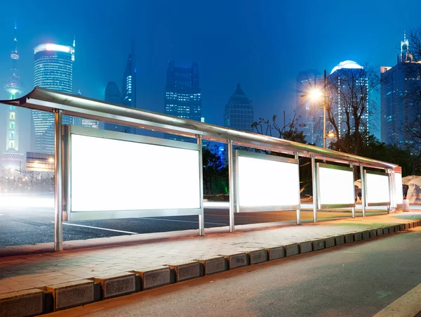 Billboard em branco — Fotografia de Stock