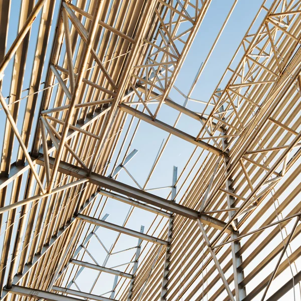 Structural steel framework — Stock Photo, Image