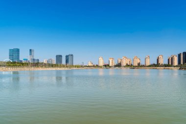 Çin 'deki Lakeside modern ofis binası