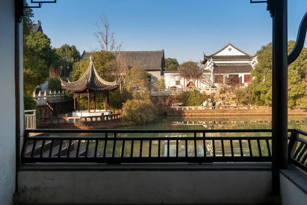 Jardín Tradicional Estilo Jiangnan — Foto de Stock