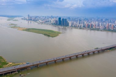 Çin nanchang 'ının panoramik resmi