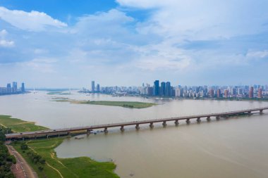 Çin nanchang 'ının panoramik resmi