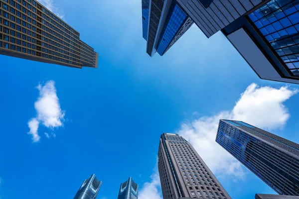 Metropolis Shanghai Modern Office Building — Stock Photo, Image