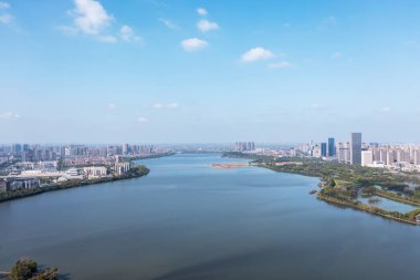 Çin nanchang 'ının panoramik resmi