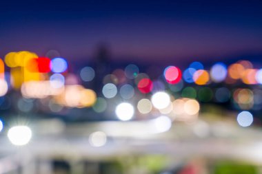 Noel ışıkları arka plan bulanık. ufuk ışık arka plan. renkli arka plan.