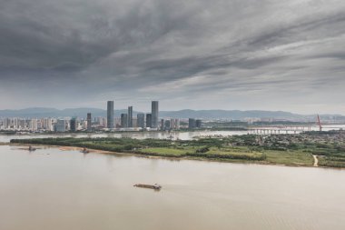 Çin nanchang 'ının panoramik resmi