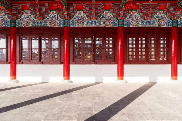 Antyczny Architektura Pałaców Złożonych Zakazane Miasto Beijing Chiny — Zdjęcie stockowe