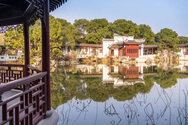 Jardín Tradicional Estilo Jiangnan — Foto de Stock