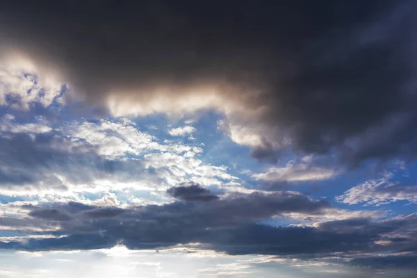 Cielo Anaranjado Del Atardecer Hermoso Cielo —  Fotos de Stock