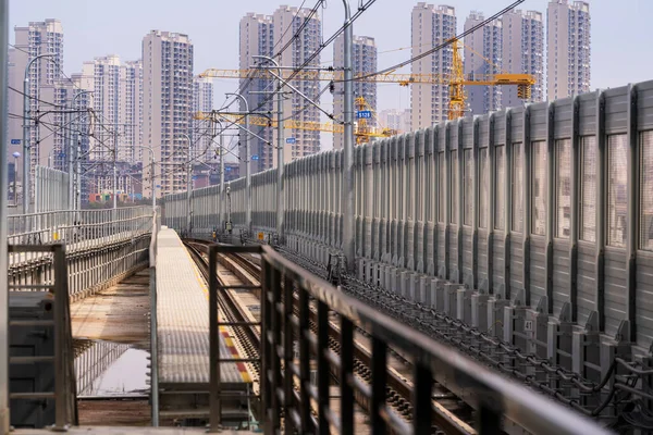 Városkép Tokiói Egysínű Égi Vonatról Jogdíjmentes Stock Képek