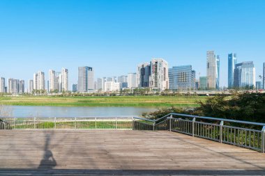 Çin 'deki Lakeside modern ofis binası