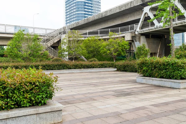 Parque Primavera Ciudad Moderna — Foto de Stock