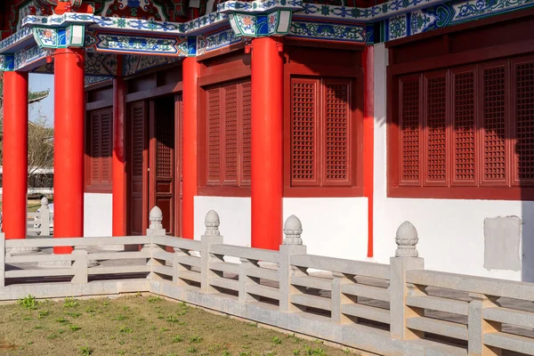 Pawilon Tengwang Nanchang Tradycyjna Starożytna Chińska Architektura Drewna — Zdjęcie stockowe