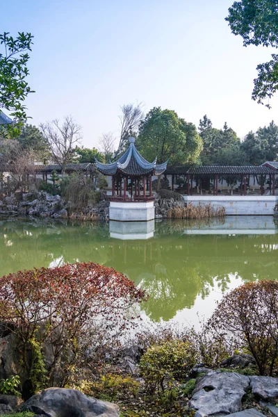 Jardim Tradicional Estilo Jiangnan — Fotografia de Stock